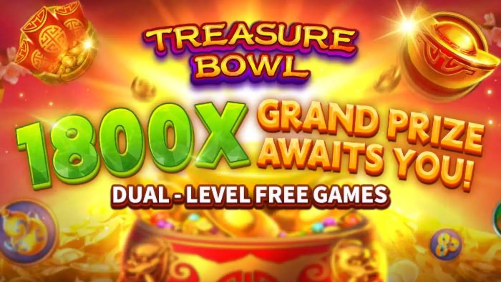 Multiplicadores Treasure Bowl 81bet - 7777x Máximo com Tigela Dourada